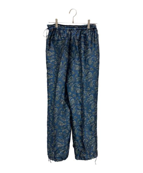 ticca（ティッカ）ticca (ティッカ) エアリージャガードドローコードヘムパンツ ブルー サイズ:FREEの古着・服飾アイテム