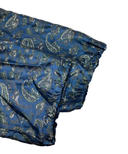 ticca（ティッカ）ticca (ティッカ) エアリージャガードドローコードヘムパンツ ブルー サイズ:FREEの古着・服飾アイテム