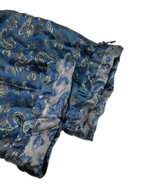 ticca（ティッカ）ticca (ティッカ) エアリージャガードドローコードヘムパンツ ブルー サイズ:FREEの古着・服飾アイテム