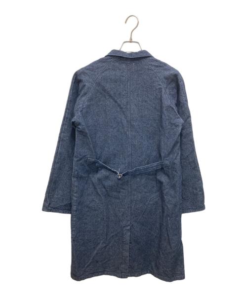 GRAPH ZERO（グラフゼロ）GRAPH ZERO (グラフゼロ) ソーイング万コート インディゴ サイズ:Sの古着・服飾アイテム