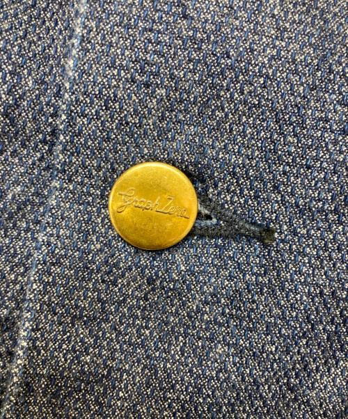 GRAPH ZERO（グラフゼロ）GRAPH ZERO (グラフゼロ) ソーイング万コート インディゴ サイズ:Sの古着・服飾アイテム