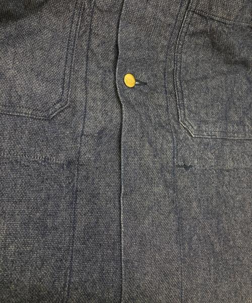 GRAPH ZERO（グラフゼロ）GRAPH ZERO (グラフゼロ) ソーイング万コート インディゴ サイズ:Sの古着・服飾アイテム