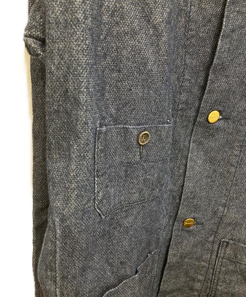 GRAPH ZERO（グラフゼロ）GRAPH ZERO (グラフゼロ) ソーイング万コート インディゴ サイズ:Sの古着・服飾アイテム