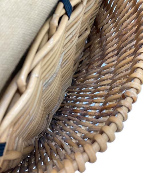 ebagos（エバゴス）ebagos (エバゴス) ２WAYカゴバッグ ベージュの古着・服飾アイテム