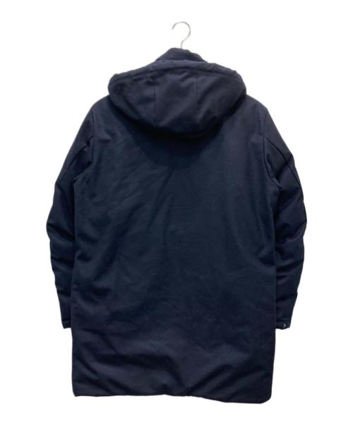 UNITED ARROWS（ユナイテッドアローズ）UNITED ARROWS (ユナイテッドアローズ) UASB ウール スタンドカラー ダウンジャケット ネイビー サイズ:XLの古着・服飾アイテム