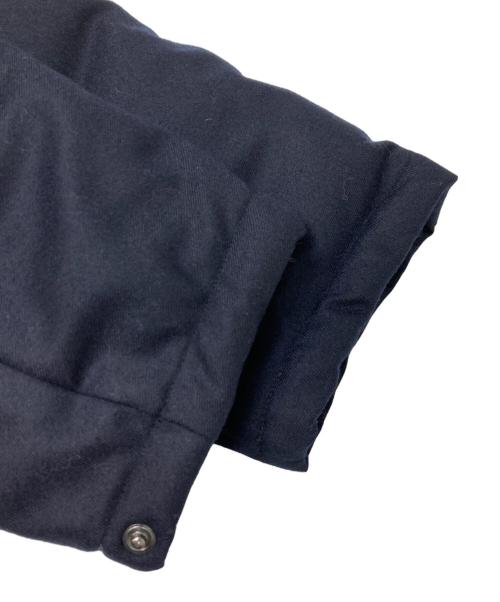 UNITED ARROWS（ユナイテッドアローズ）UNITED ARROWS (ユナイテッドアローズ) UASB ウール スタンドカラー ダウンジャケット ネイビー サイズ:XLの古着・服飾アイテム