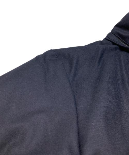 UNITED ARROWS（ユナイテッドアローズ）UNITED ARROWS (ユナイテッドアローズ) UASB ウール スタンドカラー ダウンジャケット ネイビー サイズ:XLの古着・服飾アイテム