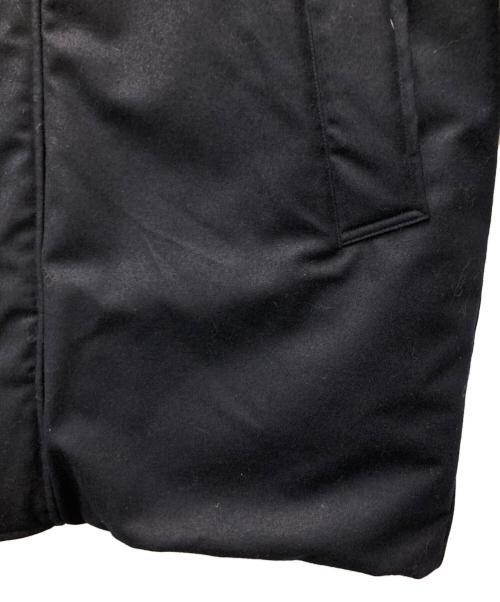 UNITED ARROWS（ユナイテッドアローズ）UNITED ARROWS (ユナイテッドアローズ) UASB ウール スタンドカラー ダウンジャケット ネイビー サイズ:XLの古着・服飾アイテム