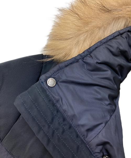 JAN MAYEN（ヤンマイエン）JAN MAYEN (ヤンマイエン) ファー付ダウンジャケット ネイビー サイズ:48の古着・服飾アイテム