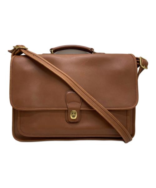 COACH（コーチ）COACH (コーチ) ブリーフケース ブラウンの古着・服飾アイテム