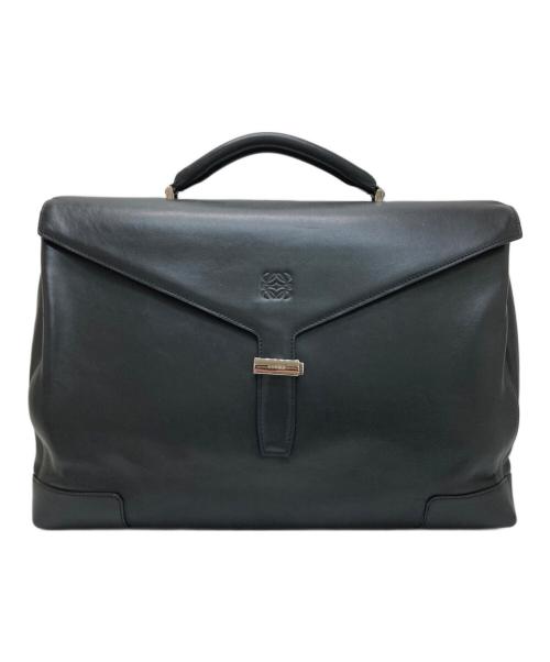 LOEWE（ロエベ）LOEWE (ロエベ) ブリーフケース ブラックの古着・服飾アイテム