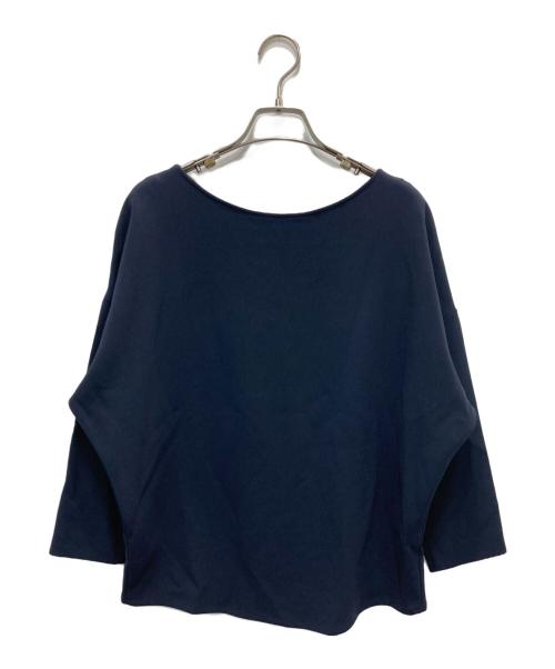 SOEJU（ソージュ）SOEJU (ソージュ) ライトクロスコクーンシルエットブラウス ネイビー サイズ:Mの古着・服飾アイテム