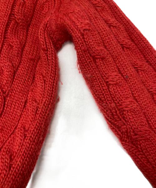 RAF BY RAF SIMONS（ラフバイ ラフシモンズ）RAF BY RAF SIMONS (ラフバイ ラフシモンズ) ニット レッド サイズ:XSの古着・服飾アイテム