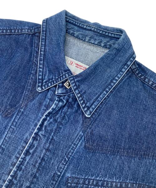 UNDERCOVER（アンダーカバー）UNDERCOVER (アンダーカバー) 転写ウエスタンシャツ インディゴ サイズ:Mの古着・服飾アイテム
