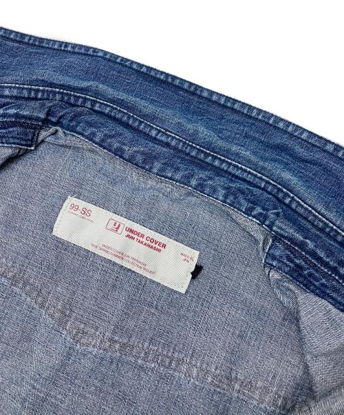 UNDERCOVER（アンダーカバー）UNDERCOVER (アンダーカバー) 転写ウエスタンシャツ インディゴ サイズ:Mの古着・服飾アイテム