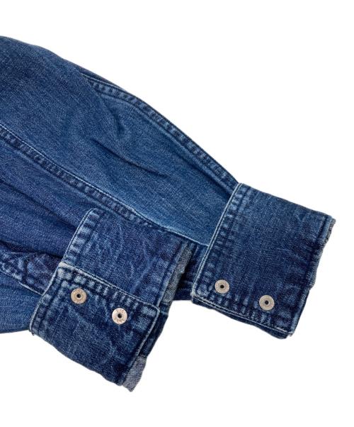 UNDERCOVER（アンダーカバー）UNDERCOVER (アンダーカバー) 転写ウエスタンシャツ インディゴ サイズ:Mの古着・服飾アイテム