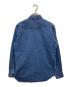 UNDERCOVER (アンダーカバー) 転写ウエスタンシャツ インディゴ サイズ:M：19000円