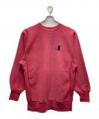 Championチャンピオン）の古着「リバースウィーブスウェット」｜レッド