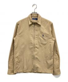 POLO RALPH LAUREN（ポロ・ラルフローレン）の古着「シャツスイングトップ」｜ベージュ