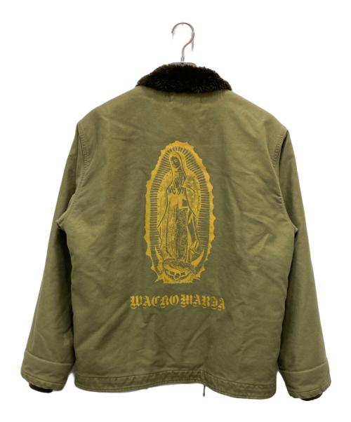WACKO MARIA（ワコマリア）WACKO MARIA (ワコマリア) N-1デッキジャケット グリーン サイズ:XLの古着・服飾アイテム