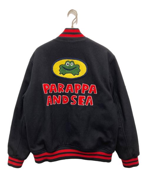 WIND AND SEA（ウィンダンシー）WIND AND SEA (ウィンダンシー) PARAPPATHERAPPER (パラッパラッパー) スタジャン ブラック サイズ:Lの古着・服飾アイテム