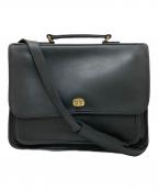 COACHコーチ）の古着「2WAYブリーフバッグ」｜ブラック