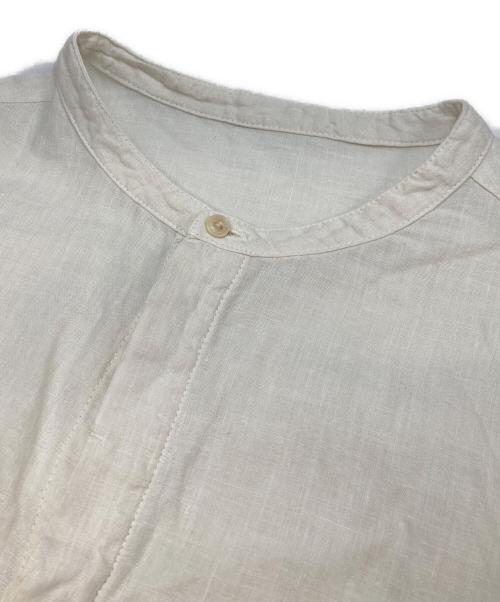 nest Robe（ネストローブ）nest Robe (ネストローブ) ヘンプドルマンシャツワンピース ホワイト サイズ:Freeの古着・服飾アイテム