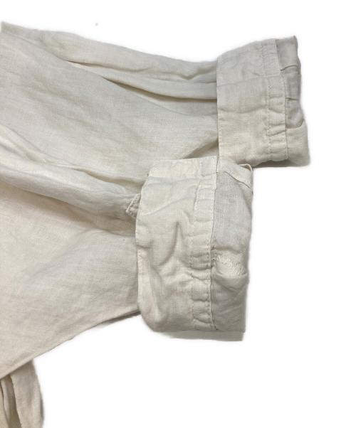 nest Robe（ネストローブ）nest Robe (ネストローブ) ヘンプドルマンシャツワンピース ホワイト サイズ:Freeの古着・服飾アイテム