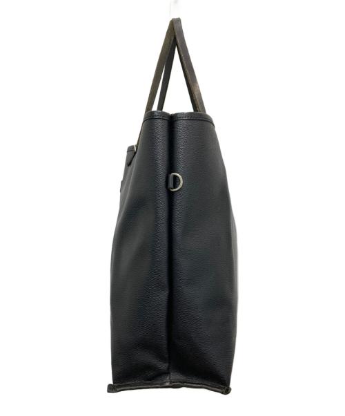 NUMBER (N)INE（ナンバーナイン）NUMBER (N)INE (ナンバーナイン) JAM HOME MADE (ジャムホームメイド) レザートートバッグ ブラックの古着・服飾アイテム