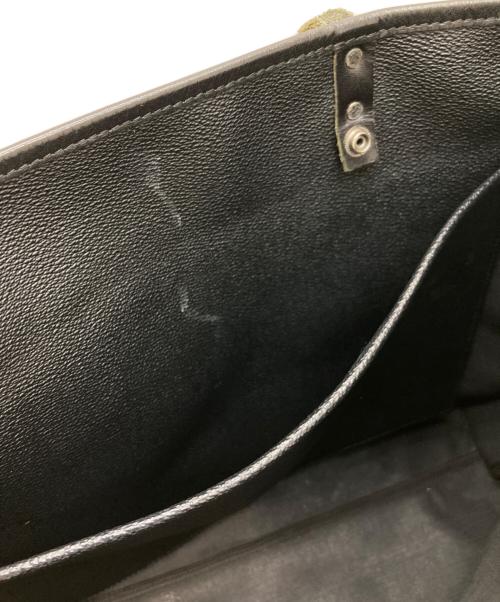 NUMBER (N)INE（ナンバーナイン）NUMBER (N)INE (ナンバーナイン) JAM HOME MADE (ジャムホームメイド) レザートートバッグ ブラックの古着・服飾アイテム