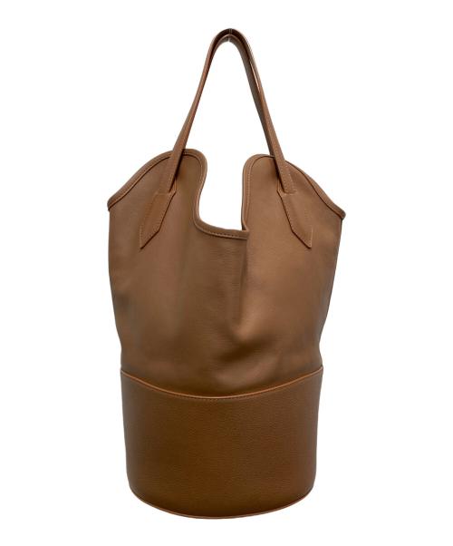 J&M DAVIDSON（ジェイ＆エム デヴィッドソン）J&M DAVIDSON (ジェイ＆エム デヴィッドソン) RAY BUCKET ハンドバッグ ブラウンの古着・服飾アイテム