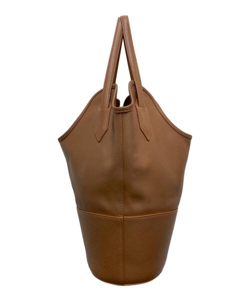 J&M DAVIDSON（ジェイ＆エム デヴィッドソン）J&M DAVIDSON (ジェイ＆エム デヴィッドソン) RAY BUCKET ハンドバッグ ブラウンの古着・服飾アイテム