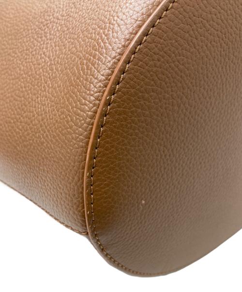 J&M DAVIDSON（ジェイ＆エム デヴィッドソン）J&M DAVIDSON (ジェイ＆エム デヴィッドソン) RAY BUCKET ハンドバッグ ブラウンの古着・服飾アイテム