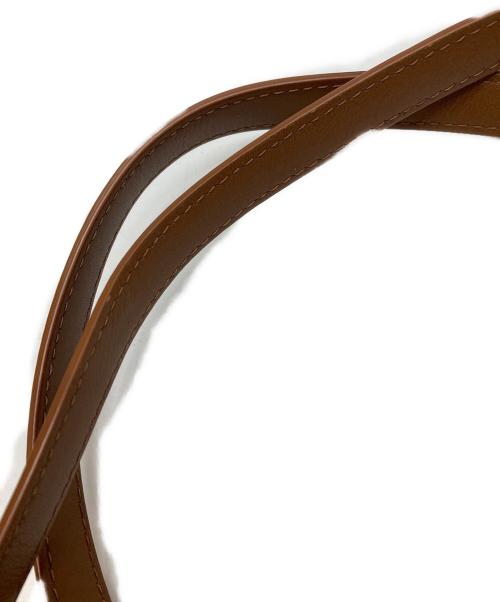 J&M DAVIDSON（ジェイ＆エム デヴィッドソン）J&M DAVIDSON (ジェイ＆エム デヴィッドソン) RAY BUCKET ハンドバッグ ブラウンの古着・服飾アイテム