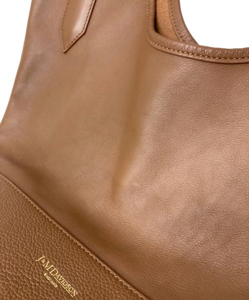 J&M DAVIDSON（ジェイ＆エム デヴィッドソン）J&M DAVIDSON (ジェイ＆エム デヴィッドソン) RAY BUCKET ハンドバッグ ブラウンの古着・服飾アイテム