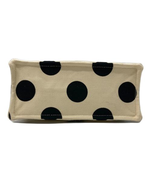 patou（パトゥ）patou (パトゥ) プリントコットン製JPトートバッグ ベージュの古着・服飾アイテム