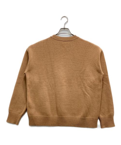 COACH（コーチ）COACH (コーチ) ホース アンド キャリッジ クルーネック セーター ベージュ サイズ:Sの古着・服飾アイテム