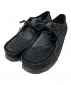 CLARKSクラークス）の古着「ワラビー ブラックヘアーオン」｜ブラック