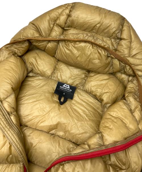 MountainEquipment（マウンテンイクィップメント）MountainEquipment (マウンテンイクィップメント) ダウンジャケット ブラウン サイズ:Sの古着・服飾アイテム