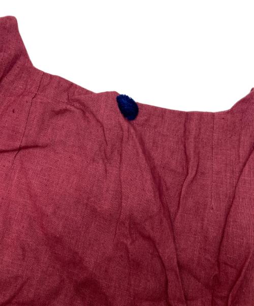 house of lotus（ハウスオブロータス）house of lotus (ハウスオブロータス) リネンワンピース ピンク サイズ:不明（実寸参照）の古着・服飾アイテム