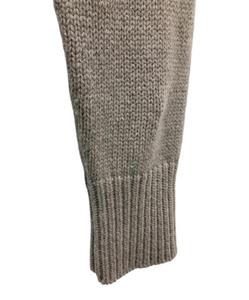 GALERIE VIE（ギャルリーヴィー）GALERIE VIE (ギャルリーヴィー) ファインウールクルーネックプルオーバー ブラウン サイズ:Sの古着・服飾アイテム