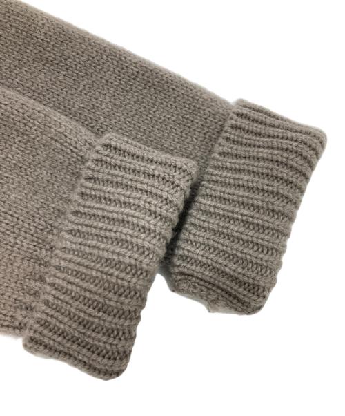 GALERIE VIE（ギャルリーヴィー）GALERIE VIE (ギャルリーヴィー) ファインウールクルーネックプルオーバー ブラウン サイズ:Sの古着・服飾アイテム