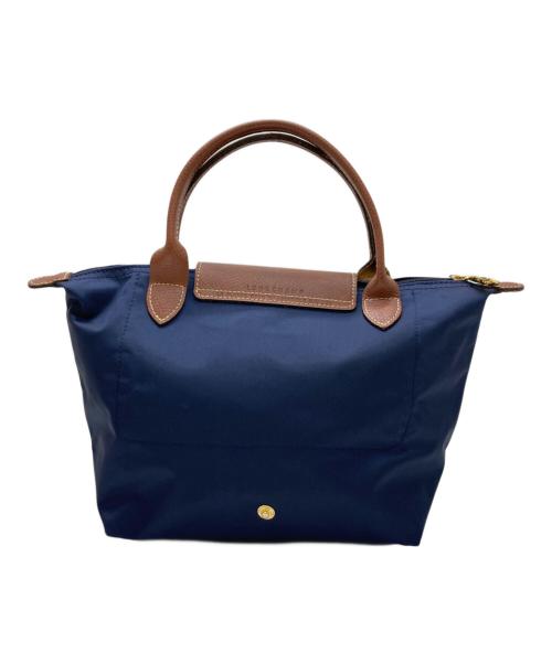 LONGCHAMP（ロンシャン）LONGCHAMP (ロンシャン) オリジナル S トップハンドルバッグ ネイビーの古着・服飾アイテム