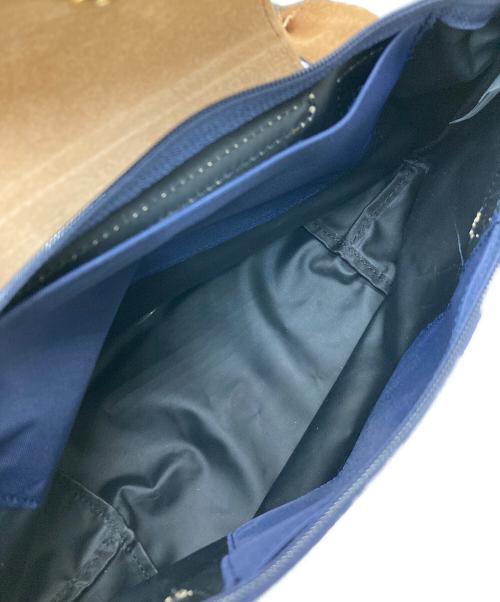 LONGCHAMP（ロンシャン）LONGCHAMP (ロンシャン) オリジナル S トップハンドルバッグ ネイビーの古着・服飾アイテム