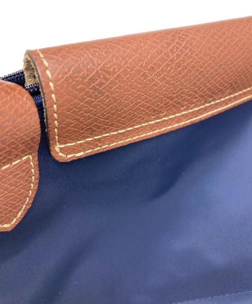 LONGCHAMP（ロンシャン）LONGCHAMP (ロンシャン) オリジナル S トップハンドルバッグ ネイビーの古着・服飾アイテム