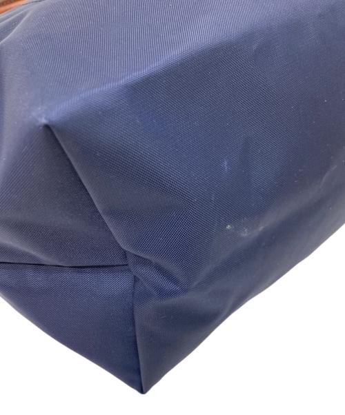 LONGCHAMP（ロンシャン）LONGCHAMP (ロンシャン) オリジナル S トップハンドルバッグ ネイビーの古着・服飾アイテム