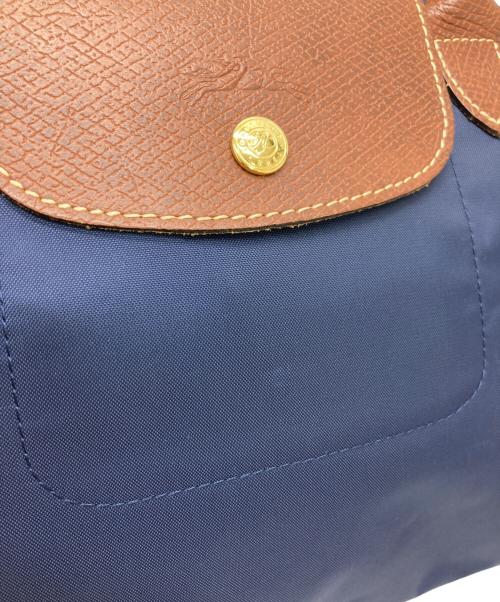 LONGCHAMP（ロンシャン）LONGCHAMP (ロンシャン) オリジナル S トップハンドルバッグ ネイビーの古着・服飾アイテム