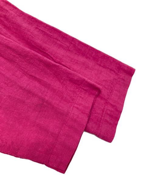 nest Robe（ネストローブ）nest Robe (ネストローブ) 近江晒目メニーギャザースモック ピンク サイズ:FREEの古着・服飾アイテム