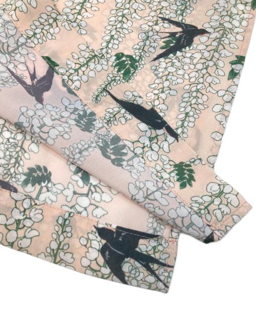 LOKITHO（ロキト）LOKITHO (ロキト) 総柄ワンピース ピンク サイズ:不明（実寸参照）の古着・服飾アイテム