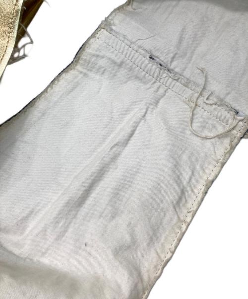 BLACK COMME des GARCONS（ブラックコムデギャルソン）BLACK COMME des GARCONS (ブラックコムデギャルソン) ショルダーバッグ ゴールドの古着・服飾アイテム